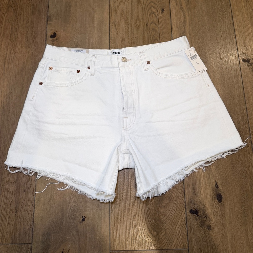 Agolde Parker Long Shorts - Loose Fit NWT 30